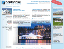 Tablet Screenshot of hentschke-zelte.de